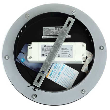 Aigostar - LED vægspot dæmpbar MESH Smart LED/12W/230V 2700-6500K sort