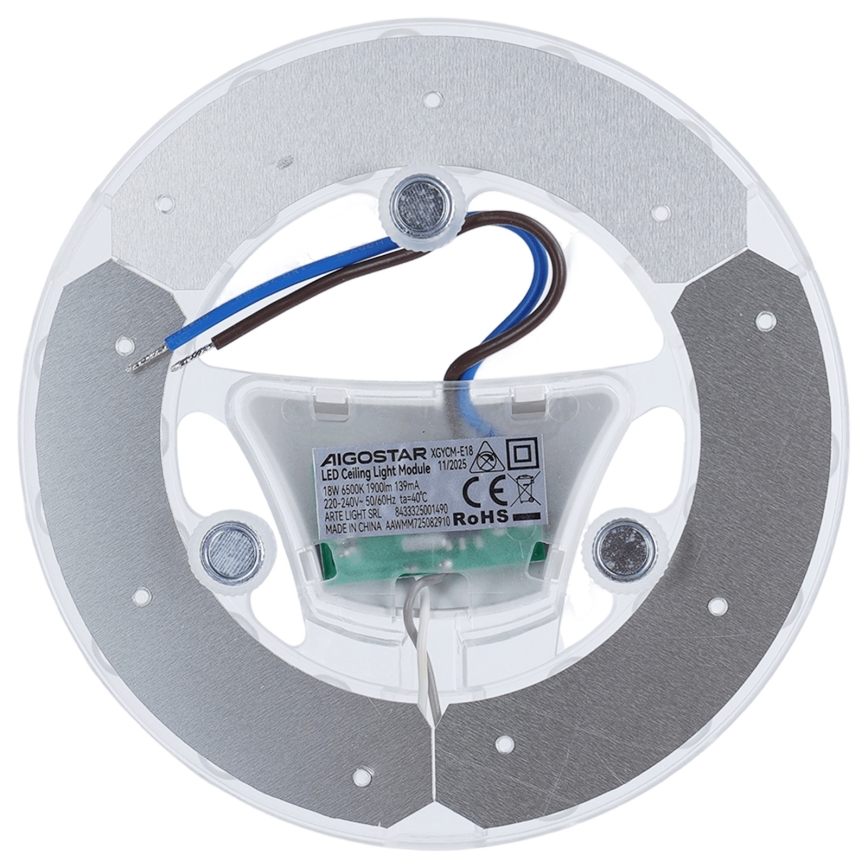 Aigostar - Magnetisk LED-modul LED/18W/230V 6500K