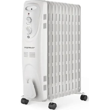 Aigostar - Olie-radiator med 11 sektioner 2300W/230V hvid