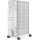 Aigostar - Olie-radiator med 11 sektioner 2300W/230V hvid