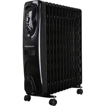 Aigostar - Oliefyldt radiator med 13 ribber 2500W/230V sort