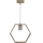 Aigostar - Pendellampe 1xE27/60W/230V beige