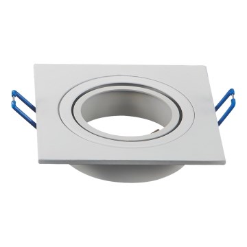 Aigostar - Ramme til indbygningsspot GU10 9,1x9,1 cm hvid