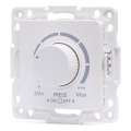Aigostar - Rammeløs dimmer 250V/10A hvid