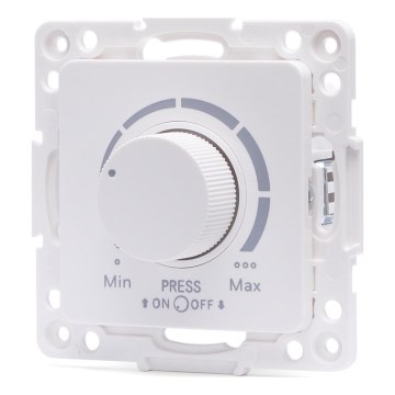 Aigostar - Rammeløs dæmper 250V/10A hvid
