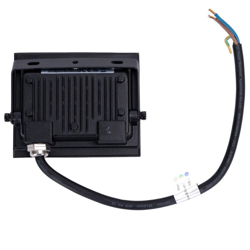 Aigostar - LED RGB Dæmpbar projektør LED/20W/230V IP65 + fjernbetjening