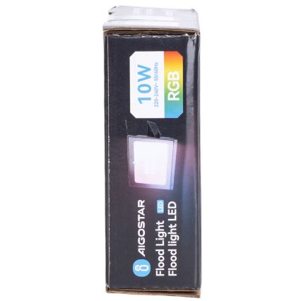 Aigostar - LED RGB Dæmpbar projektør LED/20W/230V IP65 + fjernbetjening