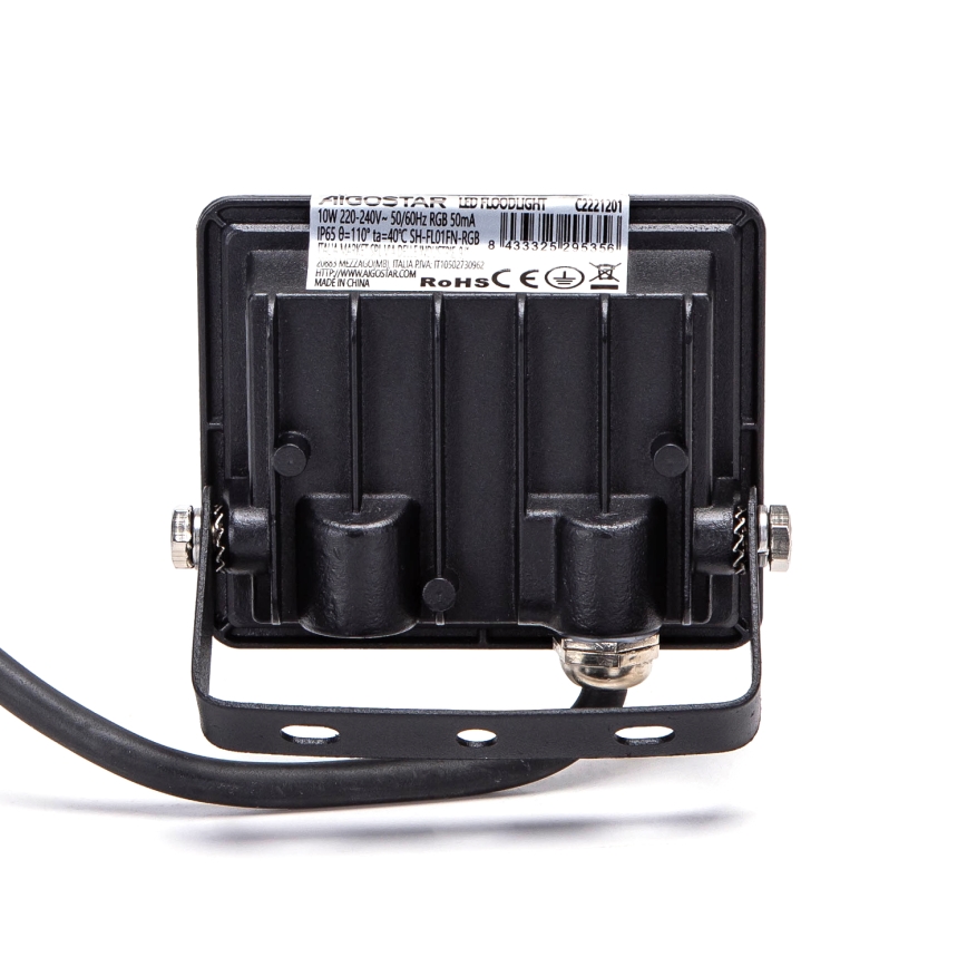 Aigostar - LED RGBW Dæmpbar reflektor LED/10W/230V IP65 + fjernbetjening