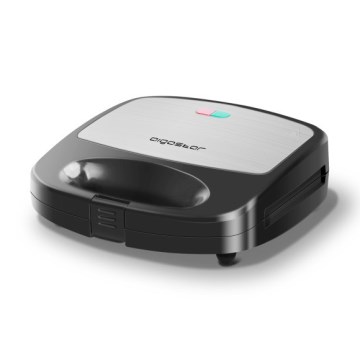 Aigostar - Sandwichmaskine 800W/230V sort