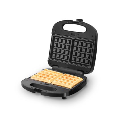 Aigostar - Sandwichmaskine 800W/230V sort