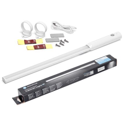 Aigostar - Skabsbelysning med bevægelsessensor LED/5W/5V 1800 mAh 5700K hvid