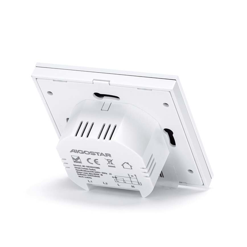 Aigostar - Smart afbryder til styring af persienner 230V Wi-Fi Tuya