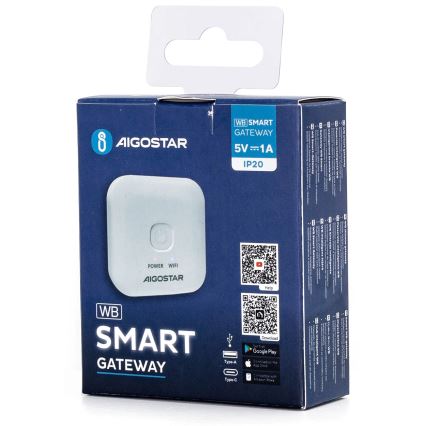 Aigostar - Smart gateway 5V Wi-Fi