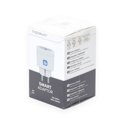Aigostar - Smart stikdåse F 2300W Wi-Fi Tuya