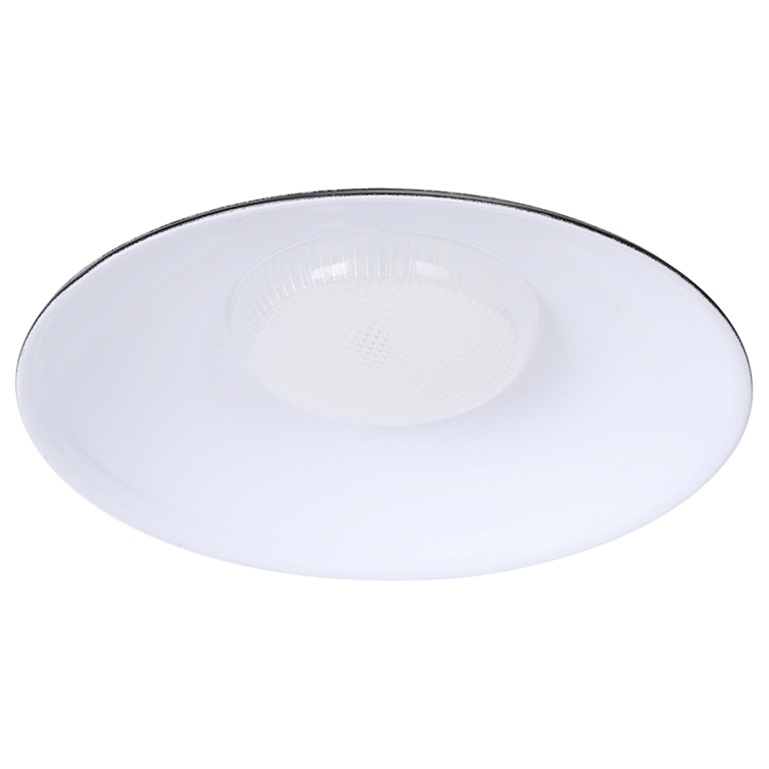 Aigostar - LED solcellelampe med indbygget sensor ED/70W/12V 6000 mAh 6500K Ø 23,5 cm + fjernbetjening