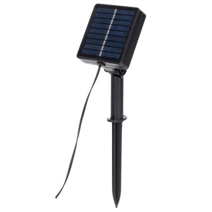Aigostar - Soldrevet LED dekoration 60xLED/3,5 m IP65 varm hvid eukalyptus