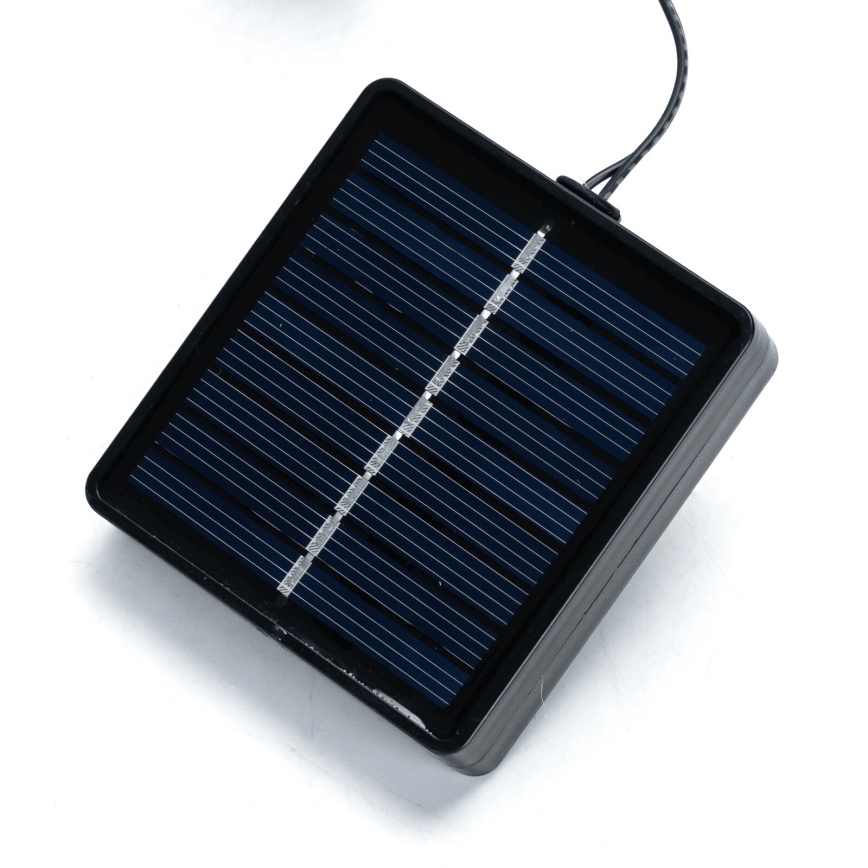 Aigostar - Soldrevet LED dekoration 60xLED/3,5 m IP65 varm hvid oliven