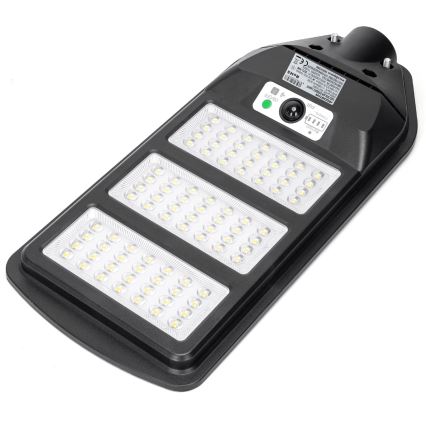 Aigostar - Soldrevet LED gadelampe med sensor LED/150W/3,2V 8000mAh IP65 6500K + fjernbetjening