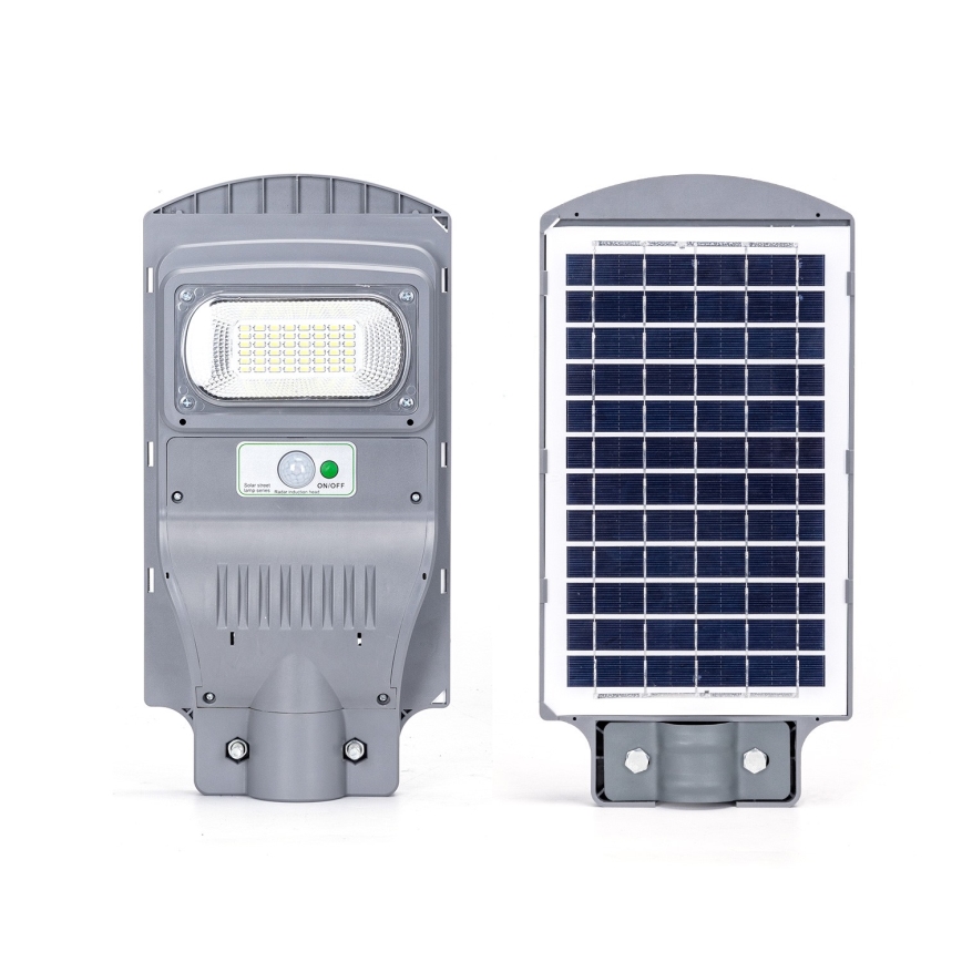 Aigostar - Soldrevet LED gadelampe med sensor LED/50W/3,2V 5000mAh IP65 6500K + fjernbetjening