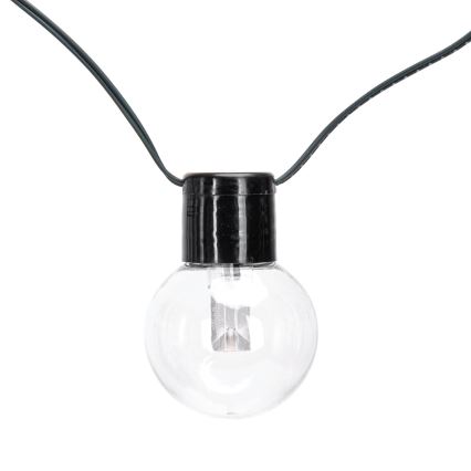 Aigostar - Soldrevet LED julekæde 20xLED/8 funktioner 11,5 m IP65 flerfarvet