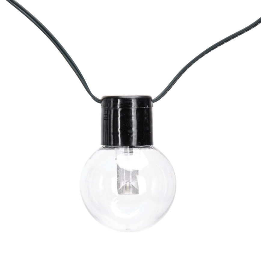 Aigostar - Soldrevet LED julekæde 20xLED/8 funktioner 11,5 m IP65 flerfarvet