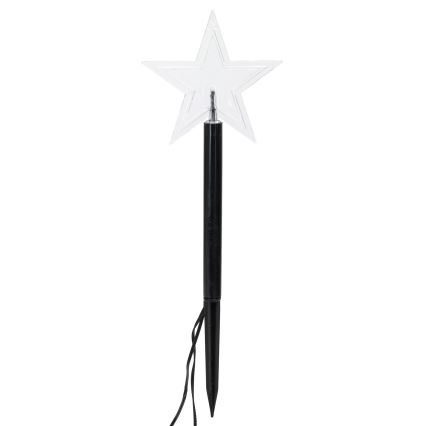 Aigostar - Soldrevet LED julekæde LED/0,054W/1,2V 1 m IP65 kold hvid