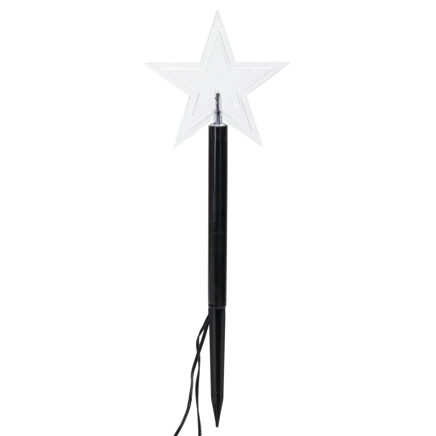 Aigostar - Soldrevet LED julekæde LED/0,054W/1,2V 1 m IP65 kold hvid