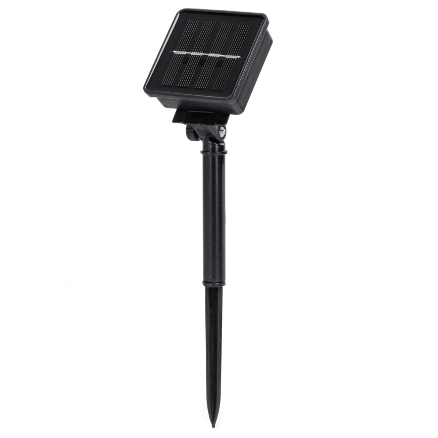 Aigostar - Soldrevet LED julekæde LED/0,054W/1,2V 1 m IP65 kold hvid