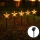 Aigostar - Soldrevet LED julekæde LED/0,054W/1,2V 1 m IP65 varm hvid