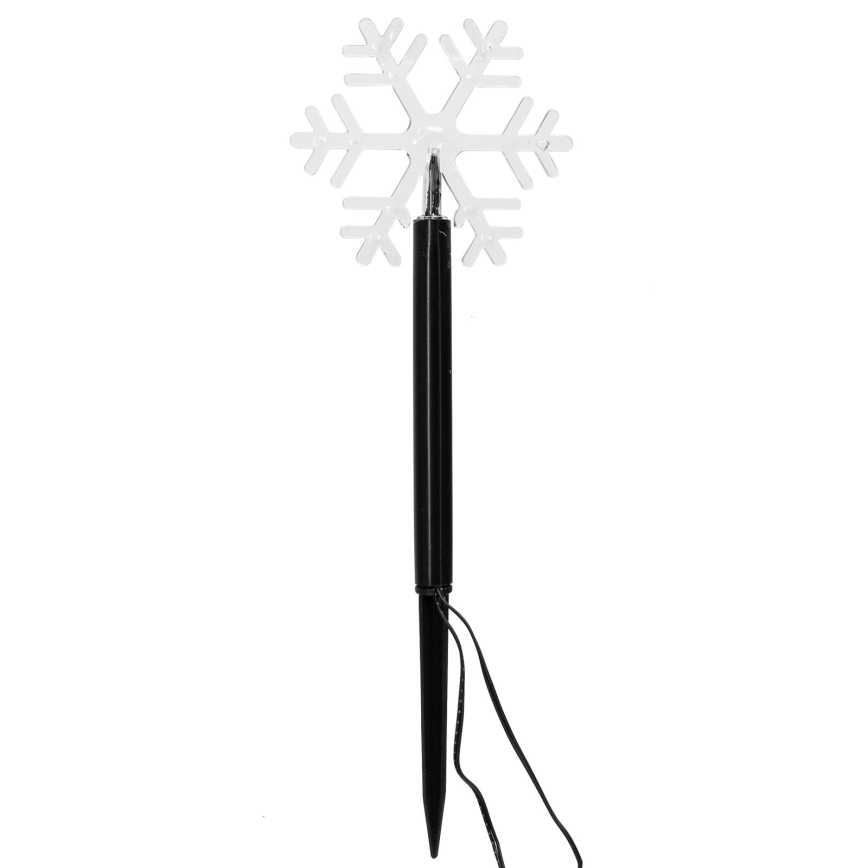 Aigostar - Soldrevet LED julelys LED/0,054W/1,2V 1 m 800 mAh IP65 kold hvid