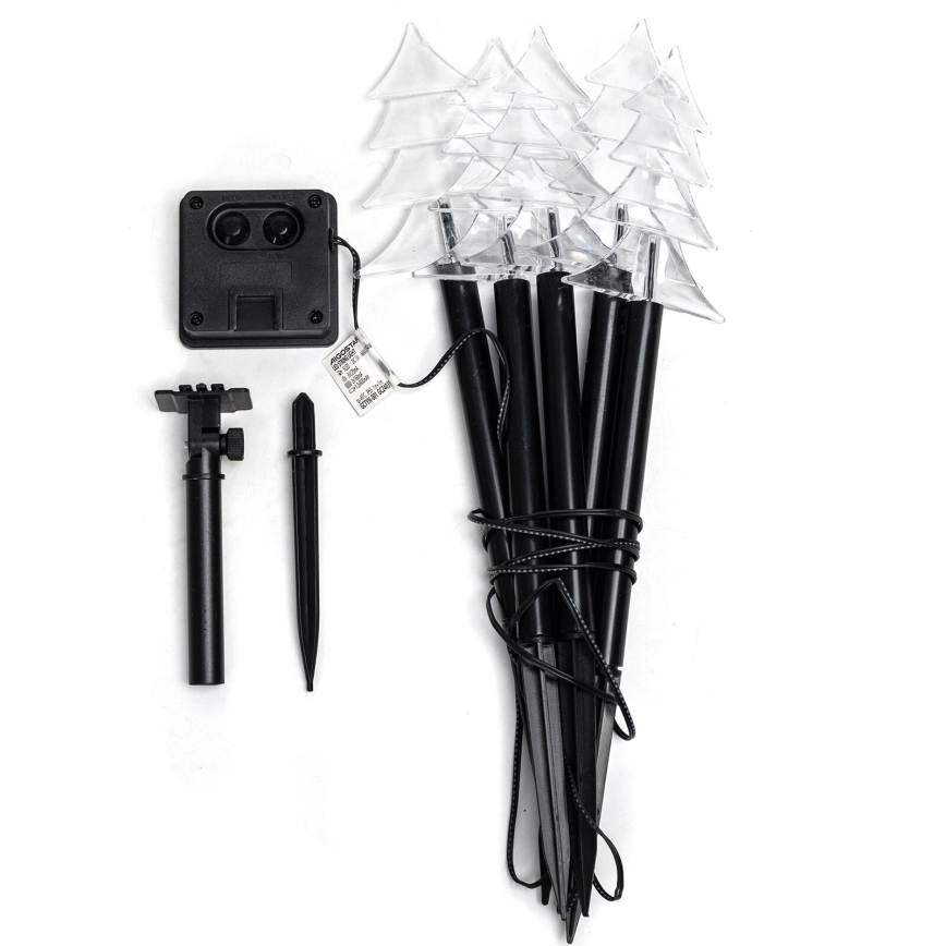 Aigostar - Soldrevet LED julelys LED/0,054W/1,2V 1 m IP65 kold hvid