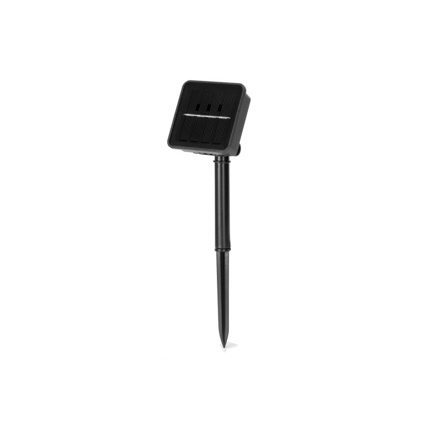 Aigostar - Soldrevet LED lyskæde 100xLED/12 m 300 mAh IP65 varm hvid