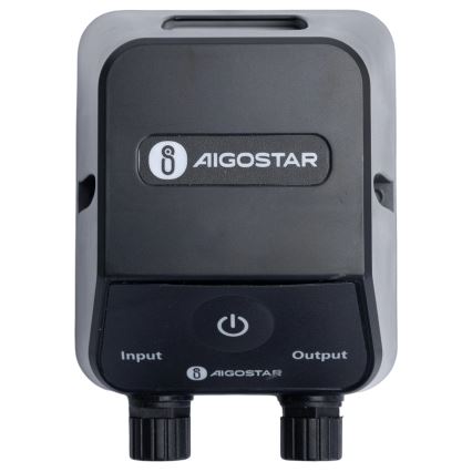 Aigostar - Soldrevet LED pendel m. RGB-farver dæmpbar MESH LED/35W/3,7V 8000 mAh 2700K-6500K IP65 diameter 50 cm