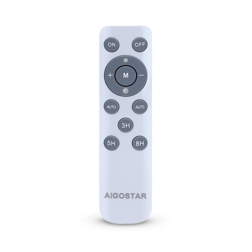 Aigostar - Soldrevet LED projektør dæmpbar LED/100W/3,2V IP65 10000 mAh + fjernbetjening