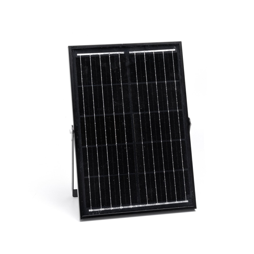 Aigostar - Soldrevet LED projektør dæmpbar LED/100W/3,4V IP65 + fjernbetjening