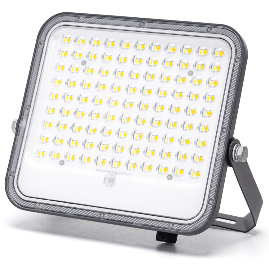 Aigostar - Soldrevet LED projektør dæmpbar LED/150W/3,4V IP66 + fjernbetjening
