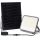 Aigostar - Soldrevet LED projektør dæmpbar LED/200W/3,4V IP66 + fjernbetjening