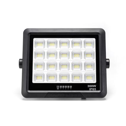 Aigostar - Soldrevet LED projektør dæmpbar LED/300W/3,4V IP65 + fjernbetjening