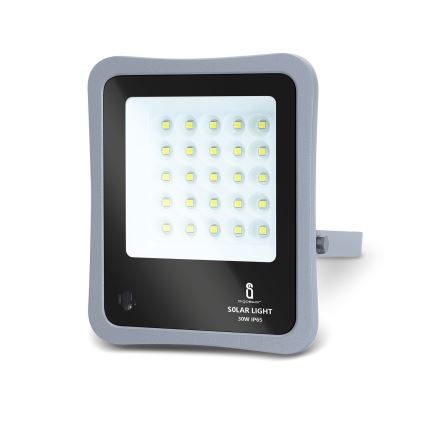 Aigostar - Soldrevet LED projektør dæmpbar LED/30W/3,2V IP67 + fjernbetjening