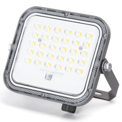 Aigostar - Soldrevet LED projektør dæmpbar LED/50W/3,4V IP66 + fjernbetjening