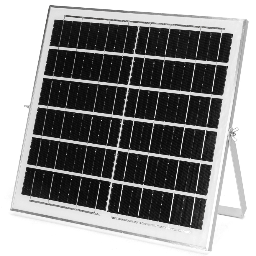 Aigostar - Soldrevet LED projektør m. RGB-farver dæmpbar LED/200W/3,2V IP66 + fjernbetjening