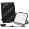 Aigostar - Soldrevet LED projektør m. RGBW-farver dæmpbar LED/100W/3,4V IP66 + fjernbetjening