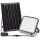 Aigostar - Soldrevet LED projektør m. RGBW-farver dæmpbar LED/100W/3,4V IP66 + fjernbetjening