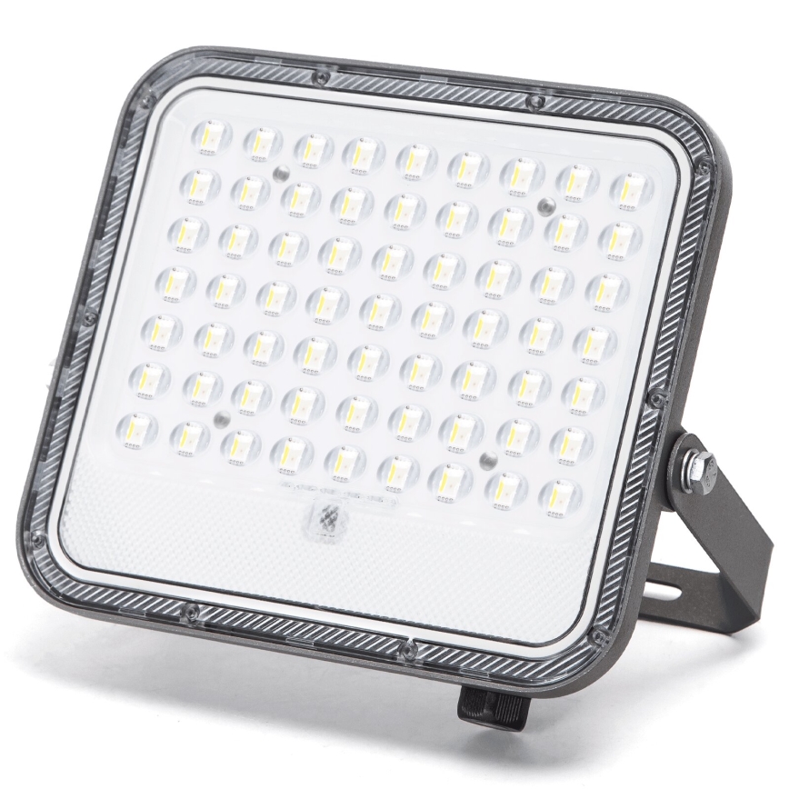 Aigostar - Soldrevet LED projektør m. RGBW-farver dæmpbar LED/100W/3,4V IP66 + fjernbetjening