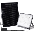 Aigostar - Soldrevet LED projektør m. RGBW-farver dæmpbar LED/200W/3,4V IP66 + fjernbetjening
