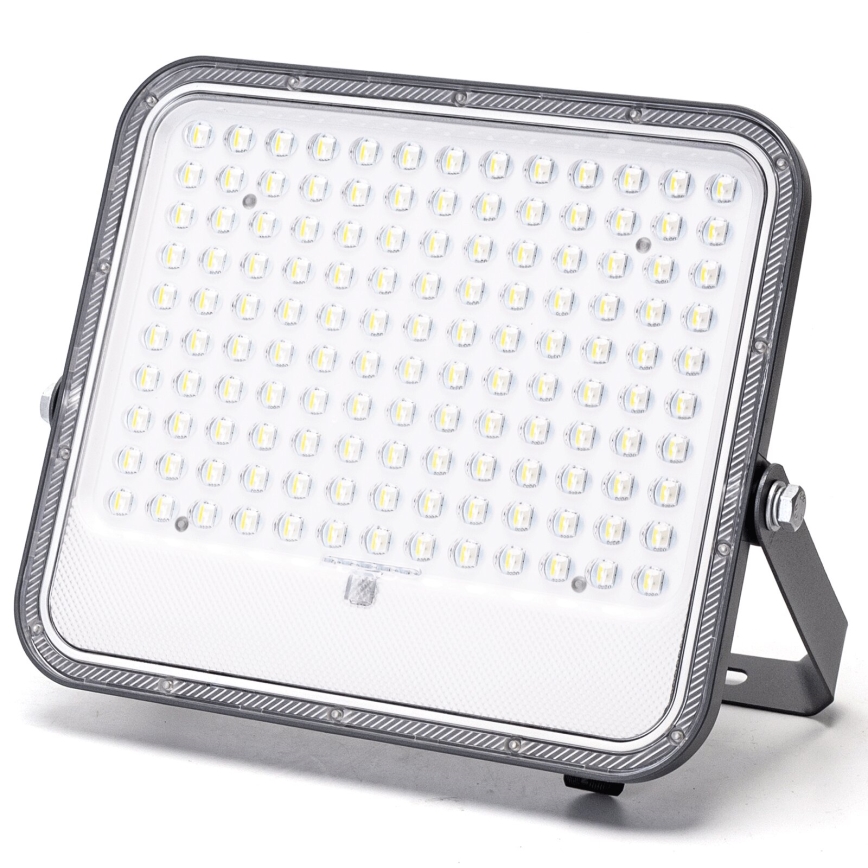 Aigostar - Soldrevet LED projektør m. RGBW-farver dæmpbar LED/200W/3,4V IP66 + fjernbetjening