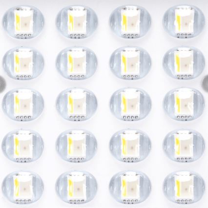 Aigostar - Soldrevet LED projektør m. RGBW-farver dæmpbar LED/200W/3,4V IP66 + fjernbetjening