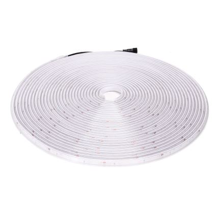 Aigostar - Soldrevet LED strip dæmpbar LED/20W/3,2V 20 m 2700K IP65 + fjernbetjening