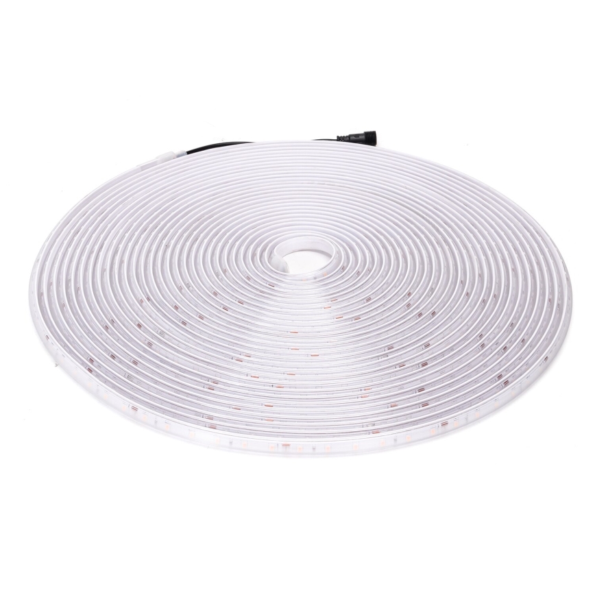 Aigostar - Soldrevet LED strip dæmpbar LED/20W/3,2V 20 m 2700K IP65 + fjernbetjening