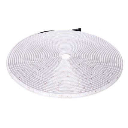 Aigostar - Soldrevet LED strip dæmpbar LED/20W/3,2V 20 m 6500K IP65 + fjernbetjening